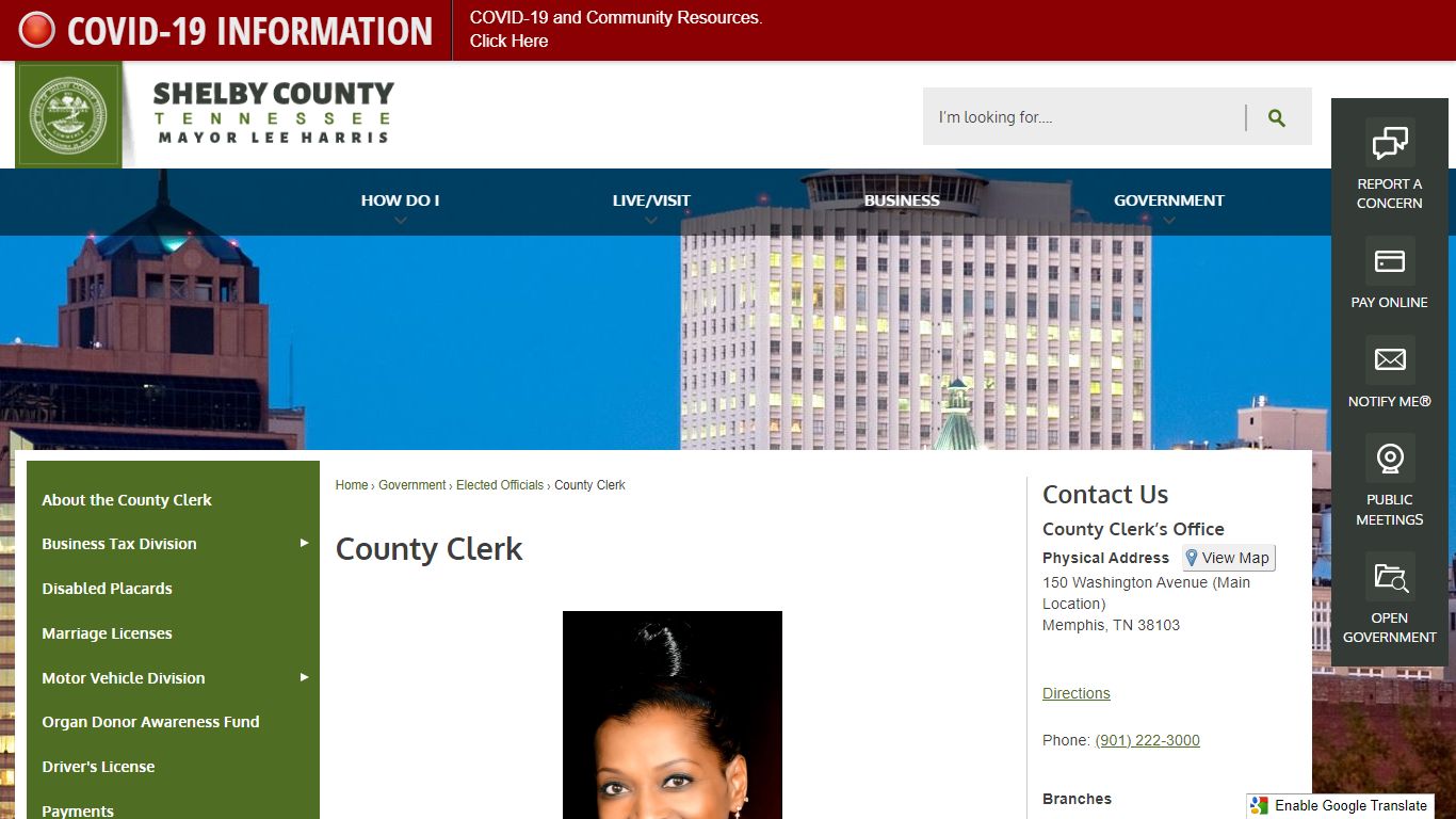 County Clerk | Shelby County, TN - Official Website